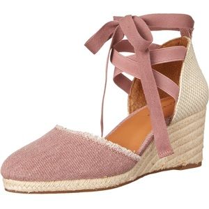 Lucky Brand Women's Rimony Espadrille Wedge Platform, size 10
